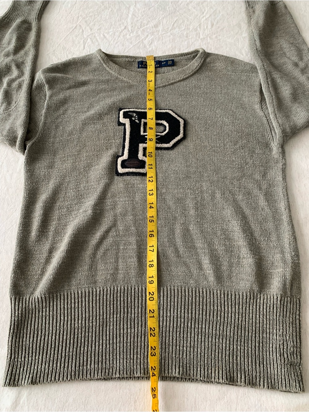 Polo Ralph Lauren Men's Varsity Crewneck Sweater Size S - Picture 9 of 10